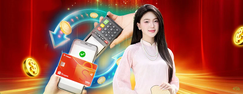 Imagem promocional da experiência de game da 45b